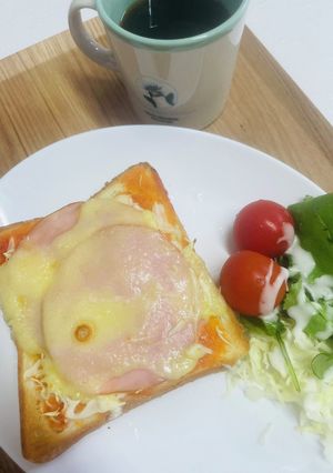 パパッと簡単ピザトースト-レシピのメイン写真