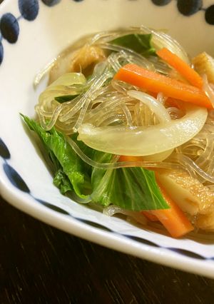 チャプチェ/七尾市学校給食-レシピのメイン写真
