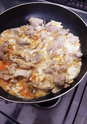 簡単★めんつゆで「親子丼」-レシピのメイン写真