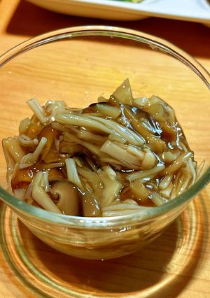 作り置き：きのこの甘辛煮＆低糖質-レシピのメイン写真
