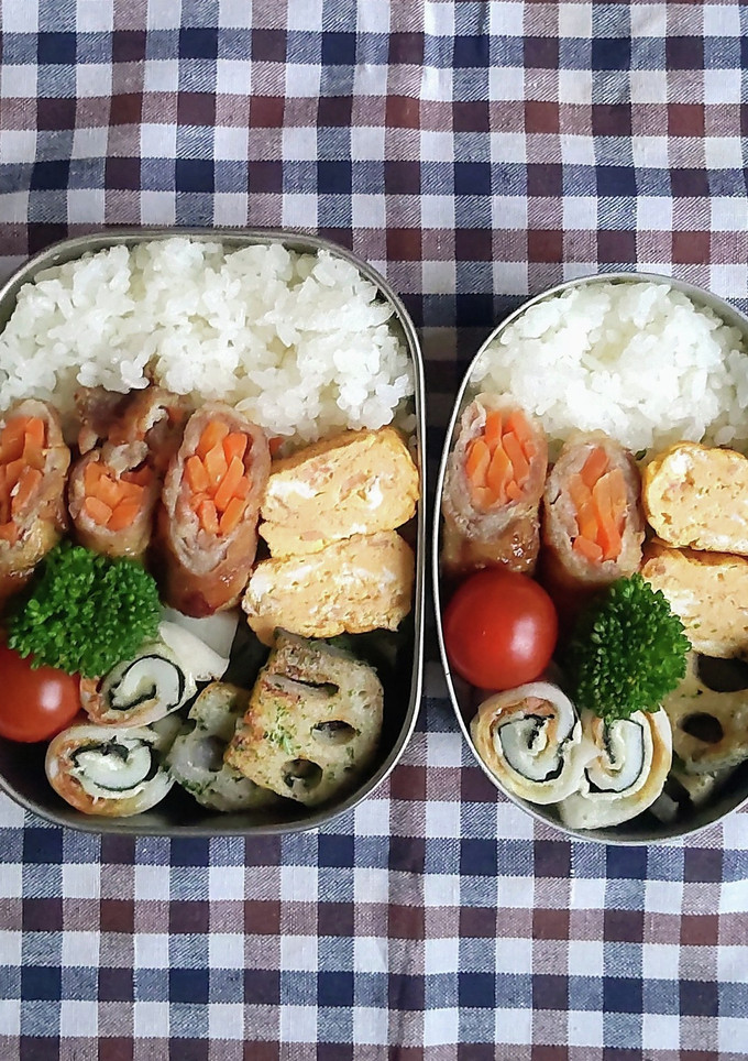 高校生 息子と娘のお弁当 72-レシピのメイン写真