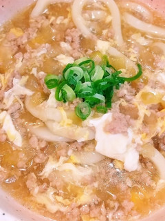 肉玉あんかけうどん-レシピのメイン写真