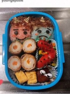簡単✩節分弁当✩赤鬼さん青鬼さん-レシピのメイン写真