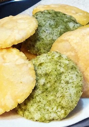 米粉の揚げせんべいの作り方-レシピのメイン写真