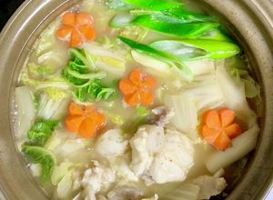 冬の味覚＊あんこう鍋(味噌仕立て)-レシピのメイン写真