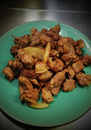 豚ハラミ焼肉！❨(@≧↺≦@)❩wノ-レシピのメイン写真