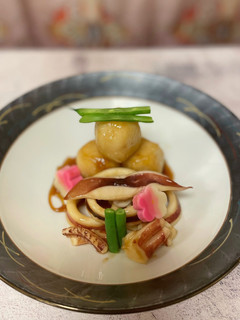ご飯がすすむ!里芋とイカの煮物-レシピのメイン写真
