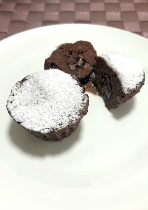【電子レンジで】おからフォンダンショコラ-レシピのメイン写真