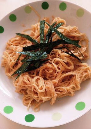 ZENBヌードルで明太子パスタ-レシピのメイン写真
