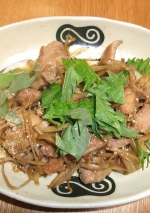 鶏もも肉のしぐれ煮-レシピのメイン写真