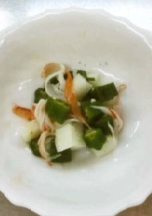 オクラとながいもの酢の物-レシピのメイン写真