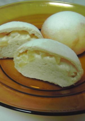 りんごクリームパン（バター不使用）-レシピのメイン写真