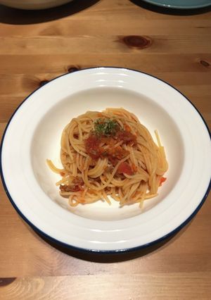 簡単パスタ　ボロネーゼ風-レシピのメイン写真