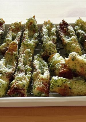 ノンフライヤーで揚げないちくわの磯辺揚げ-レシピのメイン写真