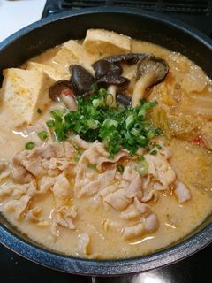 簡単!激ウマ!韓国風豆乳チゲ♪鍋♪-レシピのメイン写真