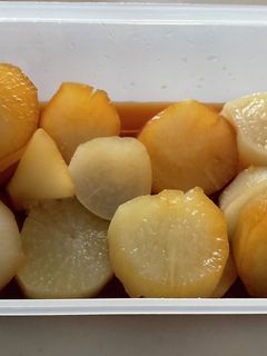 おでん用、大根、茹で卵。下ごしらえ。-レシピのメイン写真