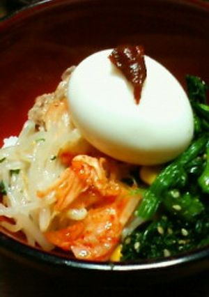 残り野菜でピビンパ風まぜごはん-レシピのメイン写真