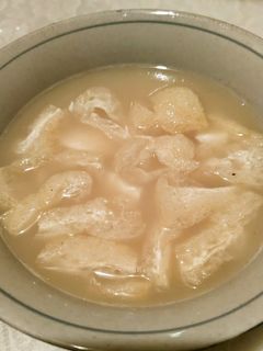 味噌汁 豆腐 スプーン-レシピのメイン写真