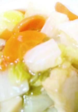 厚揚げと白菜とツナの白だし煮-レシピのメイン写真