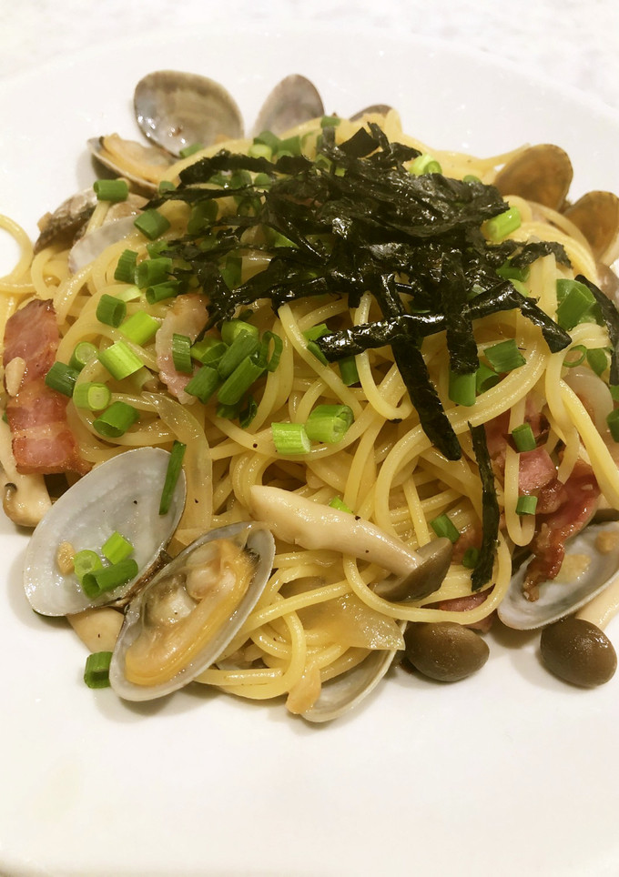 あさりとしめじの和風スパゲティ-レシピのメイン写真