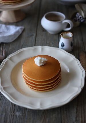 きな粉入り♪基本の米粉パンケーキ-レシピのメイン写真