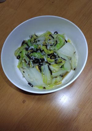 白菜の塩昆布和え-レシピのメイン写真