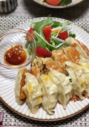 鶏チーズ餃子 発酵食品は最高-レシピのメイン写真