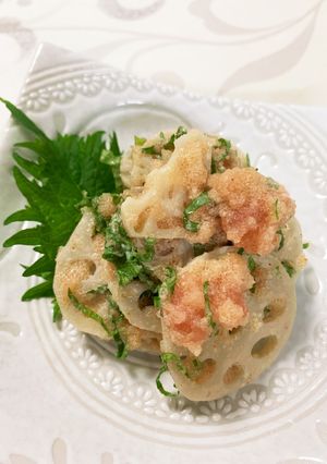れんこんと明太子の和え物-レシピのメイン写真