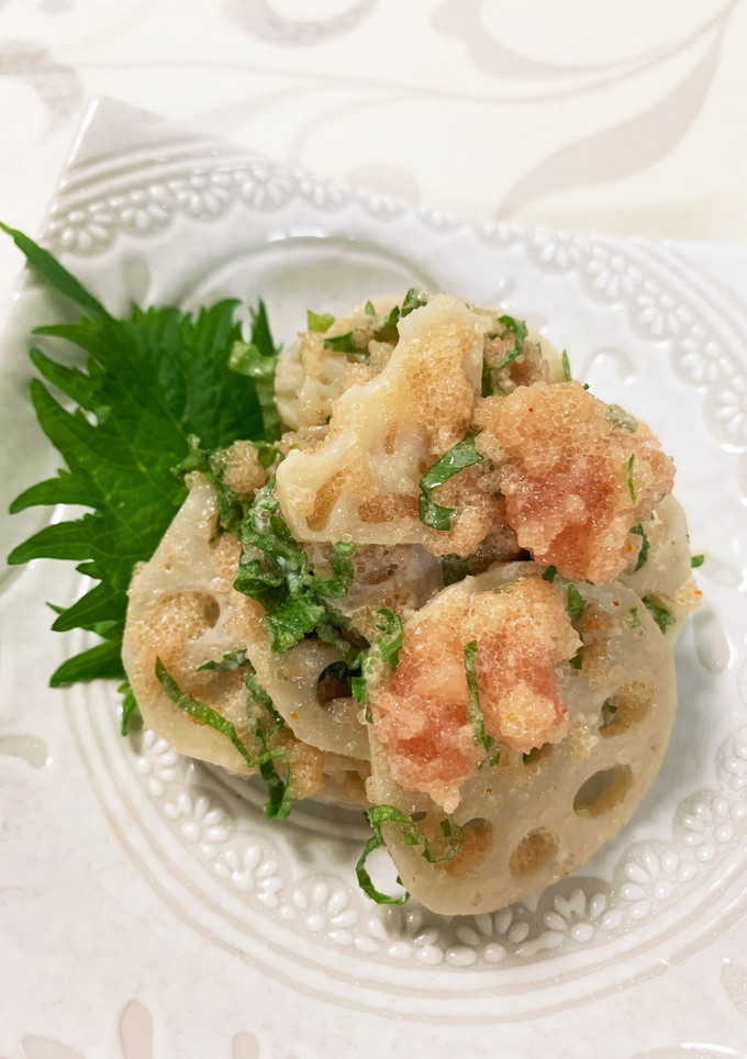 れんこんと明太子の和え物-レシピのメイン写真