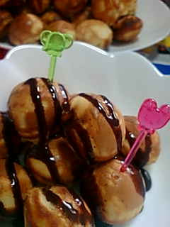 HMでコロコロかわいいたこ焼きケーキ♫-レシピのメイン写真