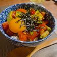 激ウマ!ガーリック薫るサーモンアボカド丼