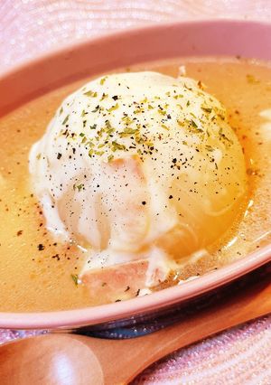 炊飯器で簡単♡玉ねぎ丸ごとオニオンスープ-レシピのメイン写真