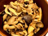 キノコの醤油麹バターソテー