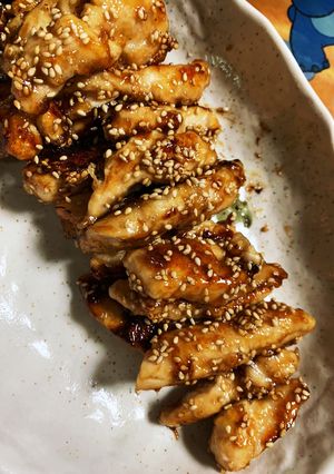 甘酢ササミ-レシピのメイン写真
