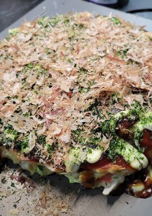 お家で簡単具材クリーミイお好み焼き-レシピのメイン写真