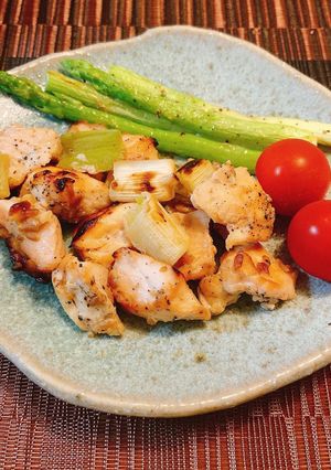 ビールのお供に★しょうゆ麹で減塩焼き鳥-レシピのメイン写真