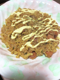 簡単手抜き俺のそば飯-レシピのメイン写真