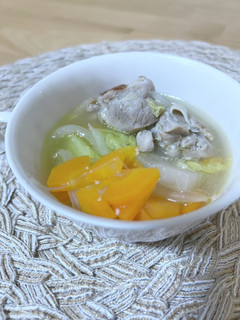 鶏もも肉と野菜のスープ-レシピのメイン写真