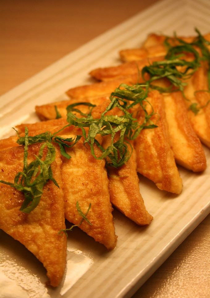 厚揚げの香ばしい薄焼き-レシピのメイン写真