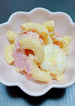 隠し味はめんつゆ！マカロニサラダ-レシピのメイン写真