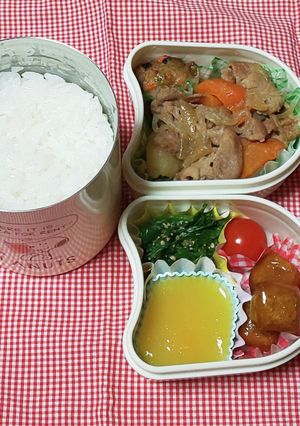 中学生のお弁当 2023.1.24-レシピのメイン写真