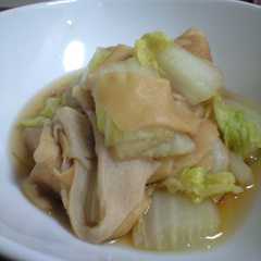 庄内麩と白菜のさっと煮-レシピのメイン写真