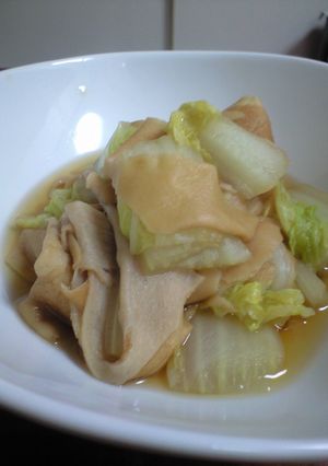 庄内麩と白菜のさっと煮-レシピのメイン写真