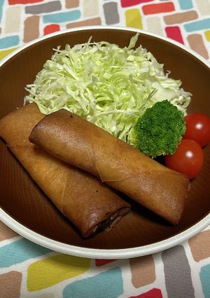 超簡単☆旨味堪能！ナポリタン春巻き♪♪-レシピのメイン写真