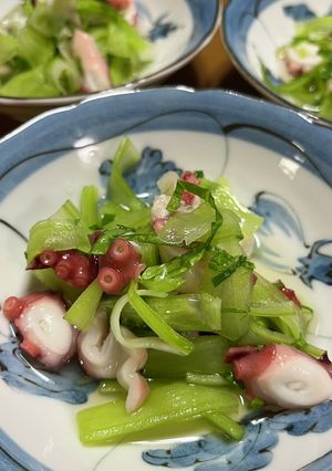 タコとセロリの甘酢和え-レシピのメイン写真