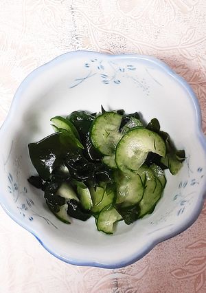 簡単★きゅうりとわかめの和物-レシピのメイン写真