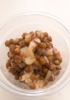 レンズ豆のサラダ-レシピのメイン写真