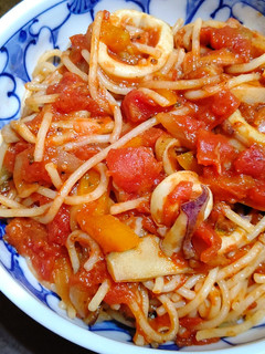 イカのトマトソースパスタ-レシピのメイン写真