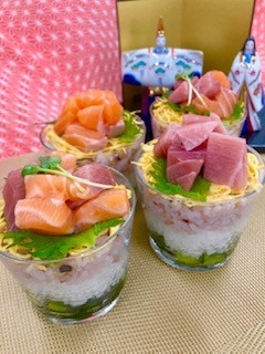 ひなまつりカップ寿司-レシピのメイン写真