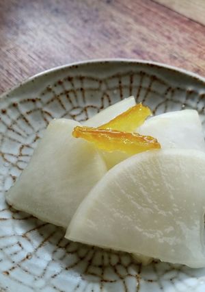 大根の柚子茶和え-レシピのメイン写真